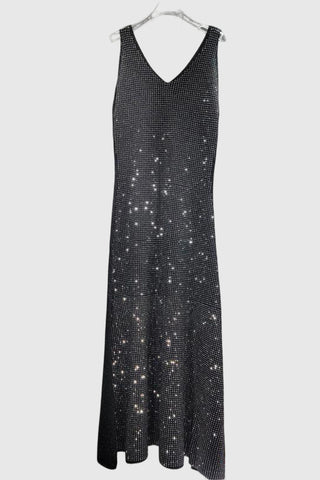 Sleeveless Sparkle Midi Dress
