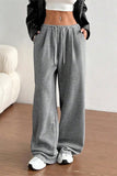 Drawstring Casual Pants