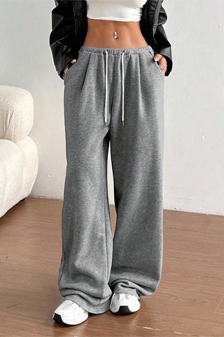 Drawstring Casual Pants