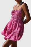 Ruffle Trim Summer Cami Dress