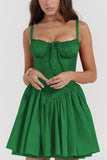Sleeveless Corset Casual Dress