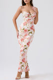 Floral Dress with Straps