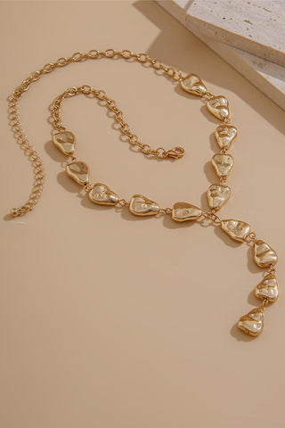 Elegant Abstract Pendant Necklace