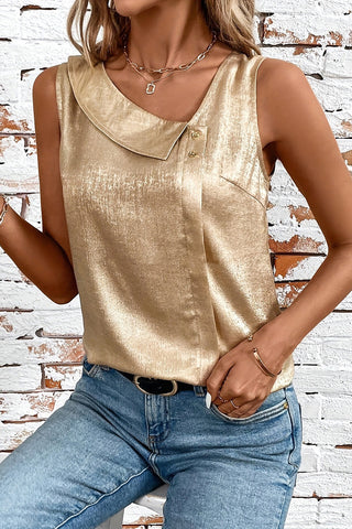 Asymmetric Neckline Camisole