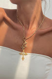 Crystal Charm Pendant Necklace