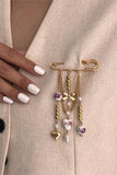 Heart and Charm Brooch