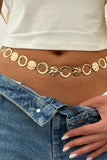 Stylish Oval Link Chain Belt