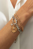 Layered Chain Bracelet Set