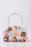Floral Embellished Clutch Bag