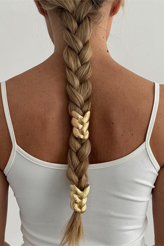 Braided Hair Accessory with Charm