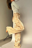 Wide-Leg Cargo Pants