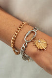 Layered Chain Bracelet Set