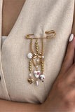 Heart and Charm Brooch
