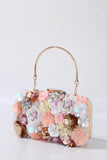 Floral Embellished Clutch Bag