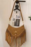 Fringe Studded Handbag