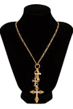 Crystal Charm Pendant Necklace