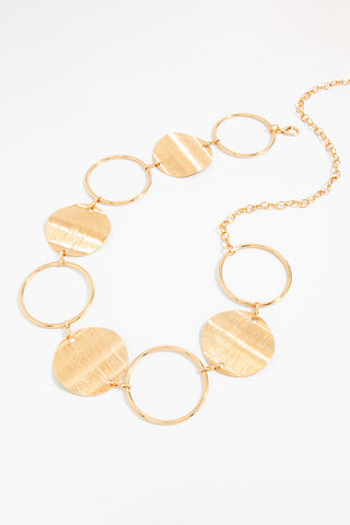 Chic Circle Chain Waist Belt