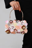 Floral Embellished Clutch Bag