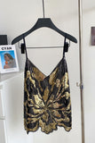 Sequin Embellished Camisole Top