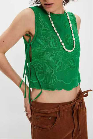 Tie-Side Tank Top