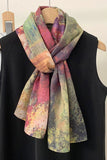 Elegant Paisley Print Scarf