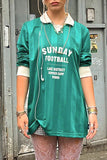 Sunday Football Graphic Long Sleeve Tee