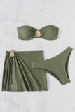 Elegant Three-Piece Bikini Set