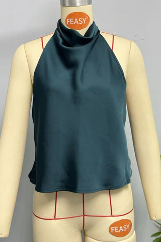 Elegant High-Neck Top