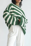 Striped Oversized Sweater