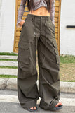 Wide-Leg Cargo Pants