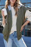 Quilted Zip-Up Vest