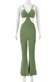Strappy Cutout Jumpsuit