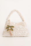 Embellished Palm Charm Handbag
