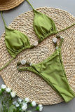 Beaded Two-Piece Bikini Set