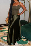 Sleeveless Column Maxi Dress