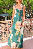 Sleeveless Floral Maxi Dress