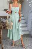 Sleeveless Cutout Sundress