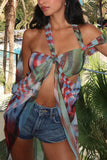 Tie-Front Off-Shoulder Blouse