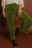 Wide-Leg Corduroy Casual Pants