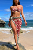Elegant Bikini Set with Bold Accents