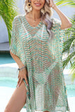 Summer Vibrant Knit Cover-Up