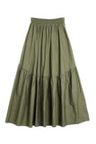 Flowing Maxi Skirt with Layered Design