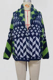 Geometric Knit Cardigan