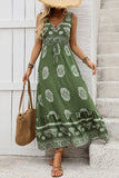 Bohemian Sleeveless Maxi Dress