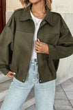 Oversized Snap-Front Jacket
