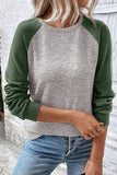Raglan Sleeve Casual Top