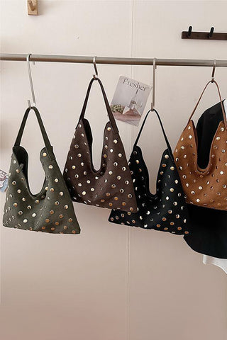 Studded Shoulder Bag