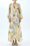 Floral Print Maxi Dress