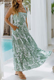 Sleeveless Floral Maxi Dress