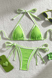 Stylish Triangle Bikini Set